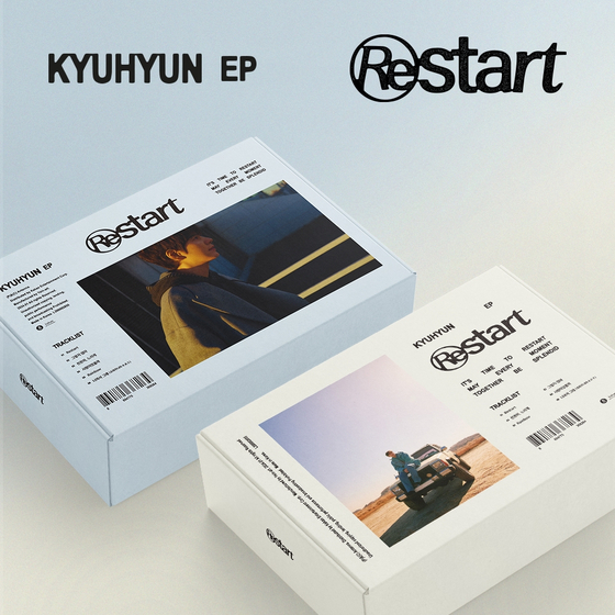 규현 새 EP '리스타트(Restart)' 예약 판매 포스터