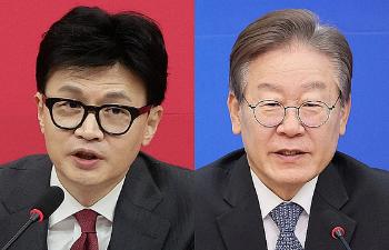 '차기 지도자 선호도' 한동훈 24%·이재명 22%｜한국갤럽