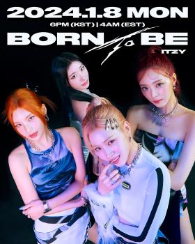 ITZY, 오늘(8일) 'BORN TO BE' 발매‥새해 힘찬 날갯짓