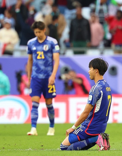2023 아시아축구연맹(AFC) 아시안컵에서 '충격패'한 일본