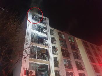 인천 아파트서 불...6층서 10살 남아 반려견과 함께 구조