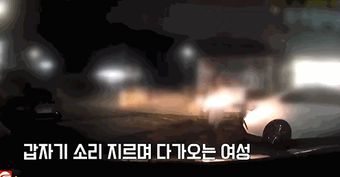 제보자를 향해 폭언을 쏟아내는 이웃 주민의 모습. 〈영상=JTBC '사건반장'〉