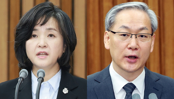 신숙희 신임 대법관(왼쪽), 엄상필 신임 대법관. 〈사진=연합뉴스〉