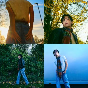봄날의 햇살…뷔, 신곡 2차 컨셉트 포토 공개