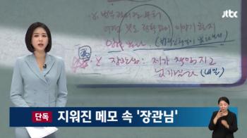 [단독] 김계환 메모, 이종섭 보좌관에게 보낸 '텔레그램 초안'이었다