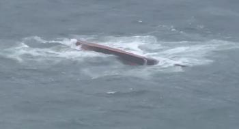 일본 해상서 전복된 한국 수송선, 구조자 9명 중 7명 사망