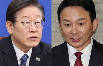 '격전지 계양을' 이재명 50.5% 원희룡 37.5%…오차범위 밖 앞서