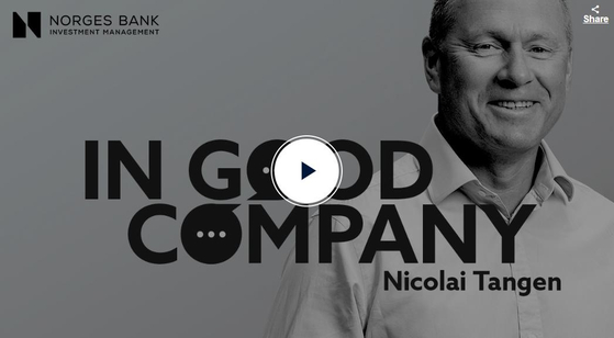 노르웨이은행투자은행 CEO 니콜라이 탕겐이 진행하는 팟캐스트 인 굿 컴퍼니(IN GOOD COMPANY)
