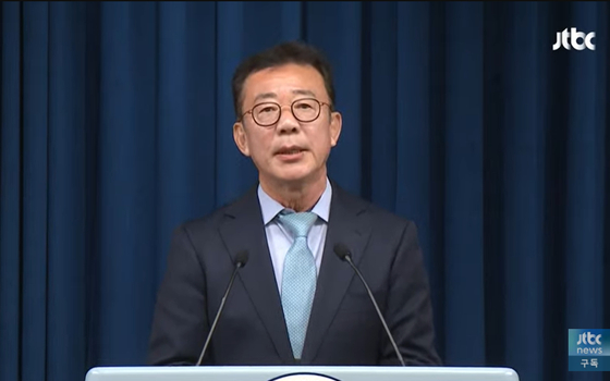 22일 대통령실 정무수석에 임명된 홍철호 전 의원. 〈사진=Jtbc 유튜브 캡처〉