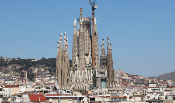 광진구 의원들이 오는 14일 방문할 스페인 바로셀로나의 사그라다 파밀리아 대성당. 대표적인 관광 명소다. 〈사진=스페인 관광청〉