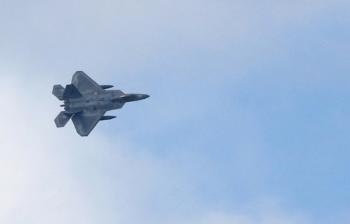 세계 최강 전투기 F-22 '랩터' 한반도 상공서 연합 훈련…한미, 모의 공중전