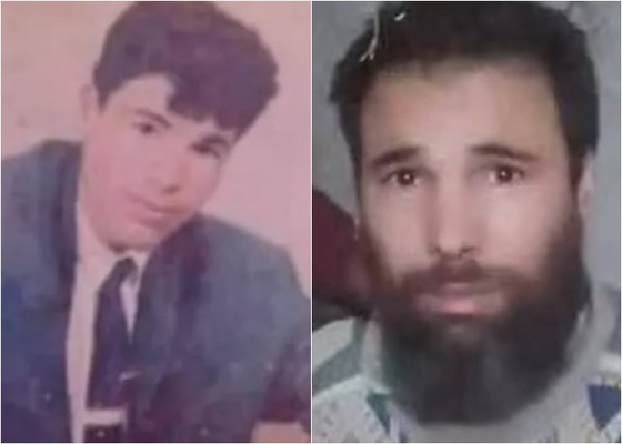 오마르 빈 옴란 실종 전(왼쪽)과 구조 후(오른쪽) 모습. 〈사진=유튜브 'Abo Abood' 영상 캡처〉