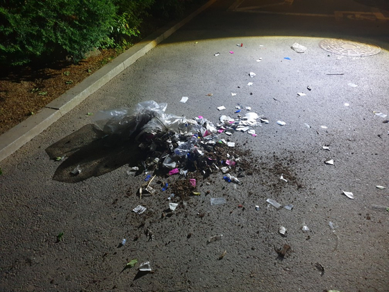 29일 북한이 날려 보낸 것으로 보이는 풍선들이 전국 곳곳에서 발견됐다. 〈사진=연합뉴스〉