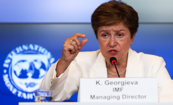 크리스탈리나 게오르기에바 IMF 총재. 〈사진=EPA, 연합뉴스〉