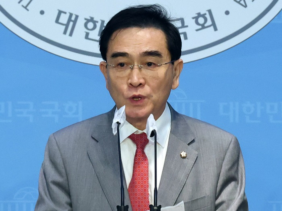 태영호 전 국민의힘 의원. 〈사진=연합뉴스〉