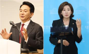 원희룡 “내가 비대위원장 했으면 참패 없었다“…나경원 “본인 선거는?“