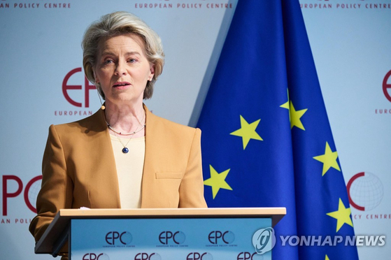 우르줄라 폰데어라이엔 EU 집행위원장 〈사진=EU집행위원회·연합뉴스〉