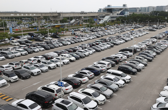 인천국제공항 주차장. 〈사진=연합뉴스〉