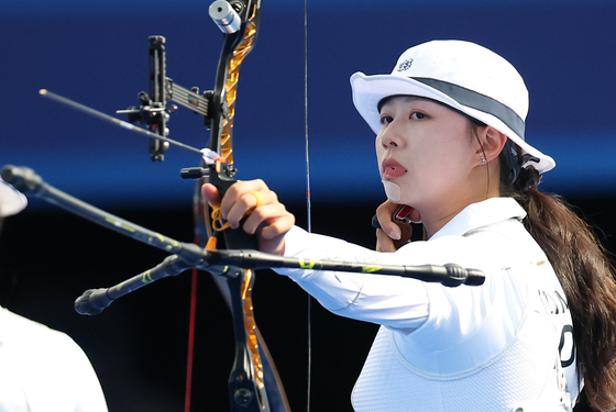 결승전에서 활시위를 놓고 있는 임시현 (사진=연합뉴스)