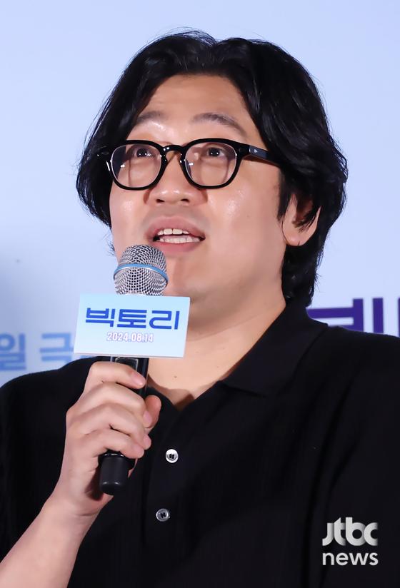 5일 오후 서울 CGV용산아이파크몰점에서 영화 '빅토리' 언론시사회가 열렸다. 박범수 감독과 배우 박세완, 이혜리, 이정하, 조아람이 참석했다. 박세완 엔터뉴스팀 기자 park.sewan@jtbc.co.kr (콘텐트비즈니스본부)