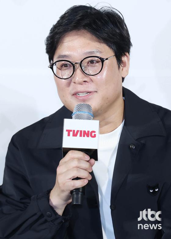 27일 오후 서울 용산구 CGV 용산아이파크몰에서 티빙 오리지널 시리즈 '우씨왕후' 제작발표회에 참석했다. 정세교 감독, 이병학 작가, 전종서, 김무열, 정유미, 이수혁이 참석했다. 김현우 엔터뉴스팀 기자 kim.hyunwoo3@jtbc.co.kr (콘텐트비즈니스본부)