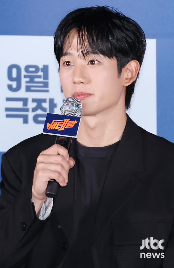 9일 오후 서울 서울 용산구 CGV 용산아이파크몰에서 영화 '베테랑2' 언론시사회가 열렸다. 류승완 감독과 황정민, 정해인이 참석했다. 김현우 엔터뉴스팀 기자 kim.hyunwoo3@jtbc.co.kr (콘텐트비즈니스본부)