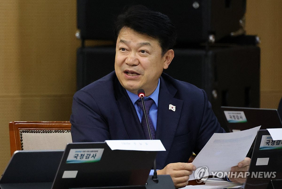 복기왕 의원 인터뷰 현장